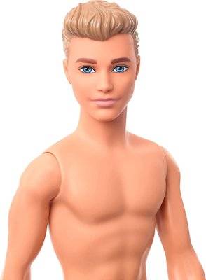 Barbie Ken Beach Doll with Striped Shorts Picture 2