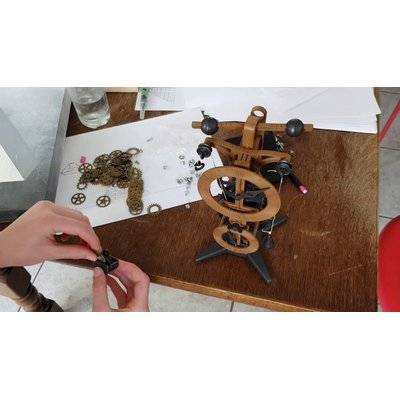 Academy Da Vinci Series 8: Clock Model Kit Picture 5