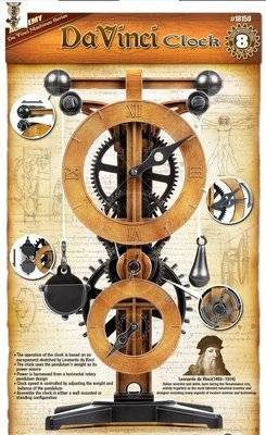 Academy Da Vinci Series 8: Clock Model Kit Picture 6