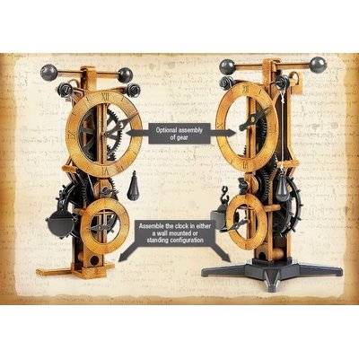 Academy Da Vinci Series 8: Clock Model Kit Picture 7