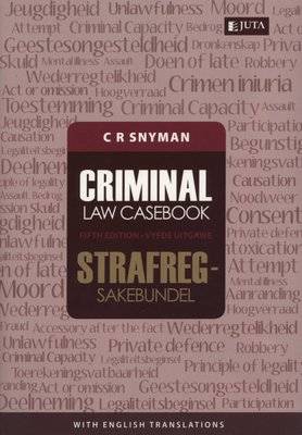 Criminal Law Casebook / Strafregsakebundel (English, Afrikaans, Paperback, 5th ed)
