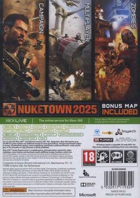 Call Of Duty - Black Ops 2 (XBox 360, DVD-ROM)