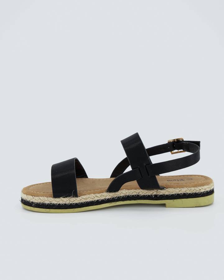 Plum Katie Sandal - Black (6)