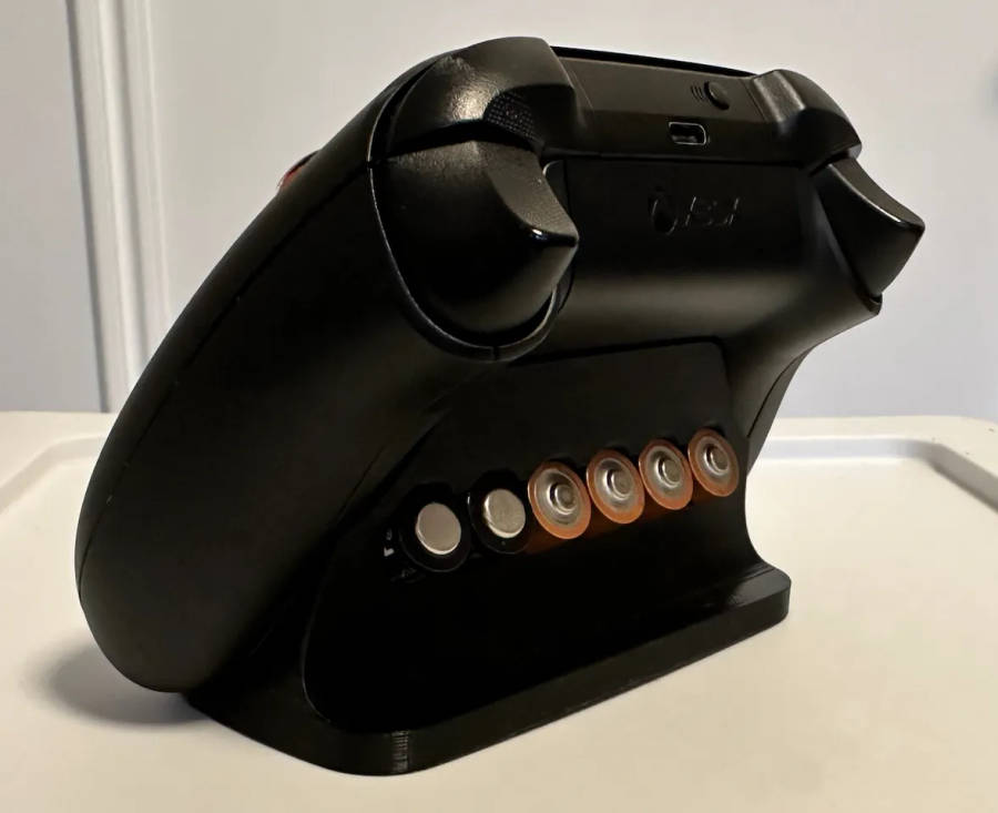 Xbox Controller Stand WITH AA Battery Storage - 3D Printed