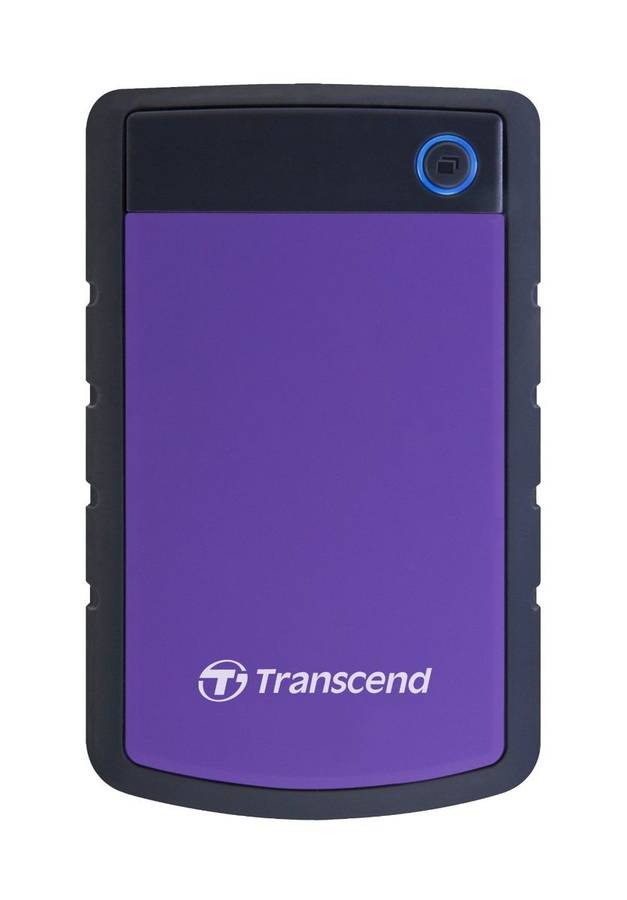 Transcend 2TB Rugged USB3.0 Hard Drive 2.5` - Purple