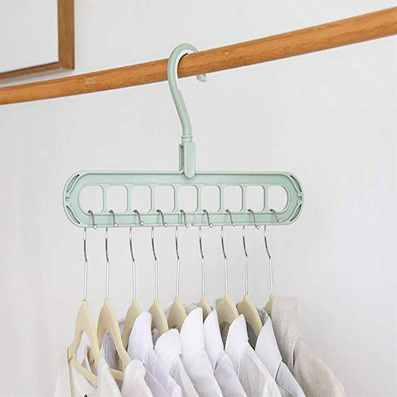 Slide Space Saving Clothes Hanger Organizer - 5 Pack
