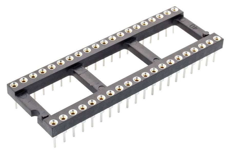 Harwin (D2832-42) IC & Component Socket, 32 Contacts, DIP, 2.54mm