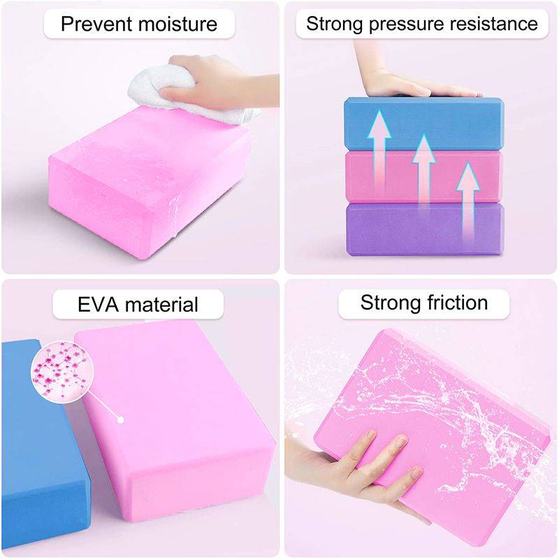 Yoga Brick Set - Pink