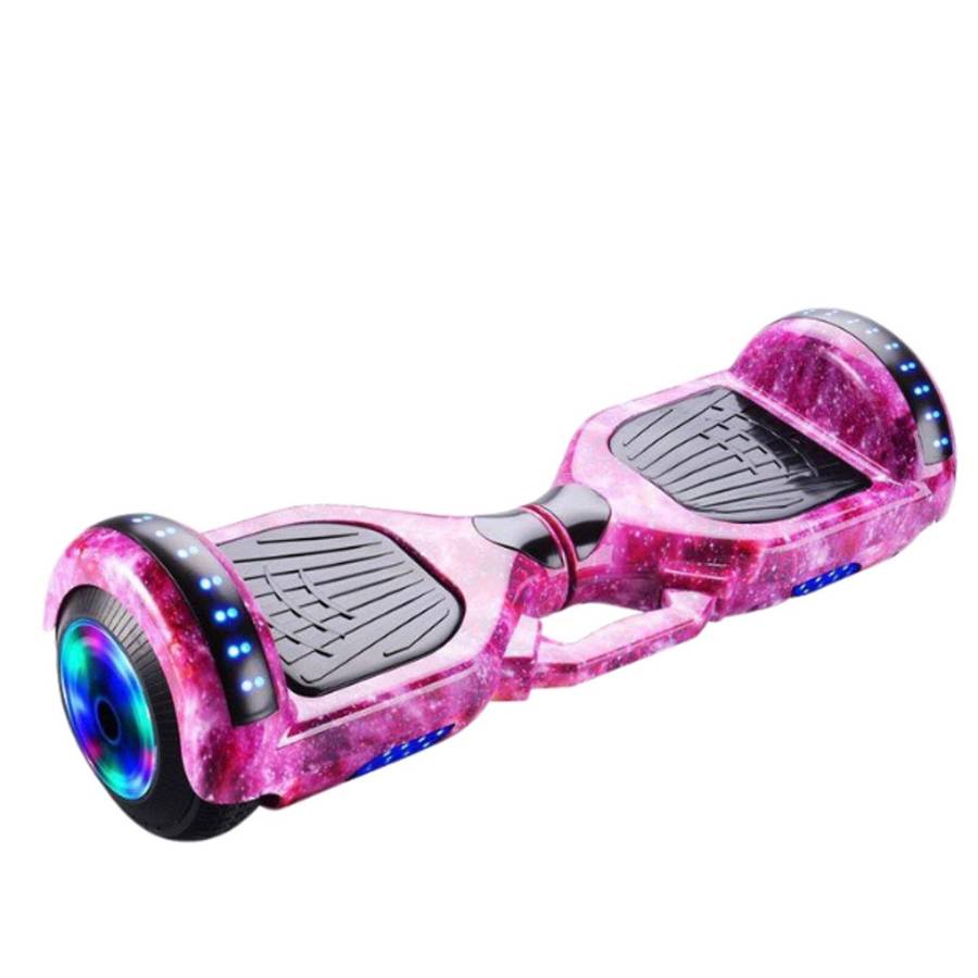 6.5 Inch Smart Auto Balance Hoverboard With Bluetooth Speaker - Army Pink