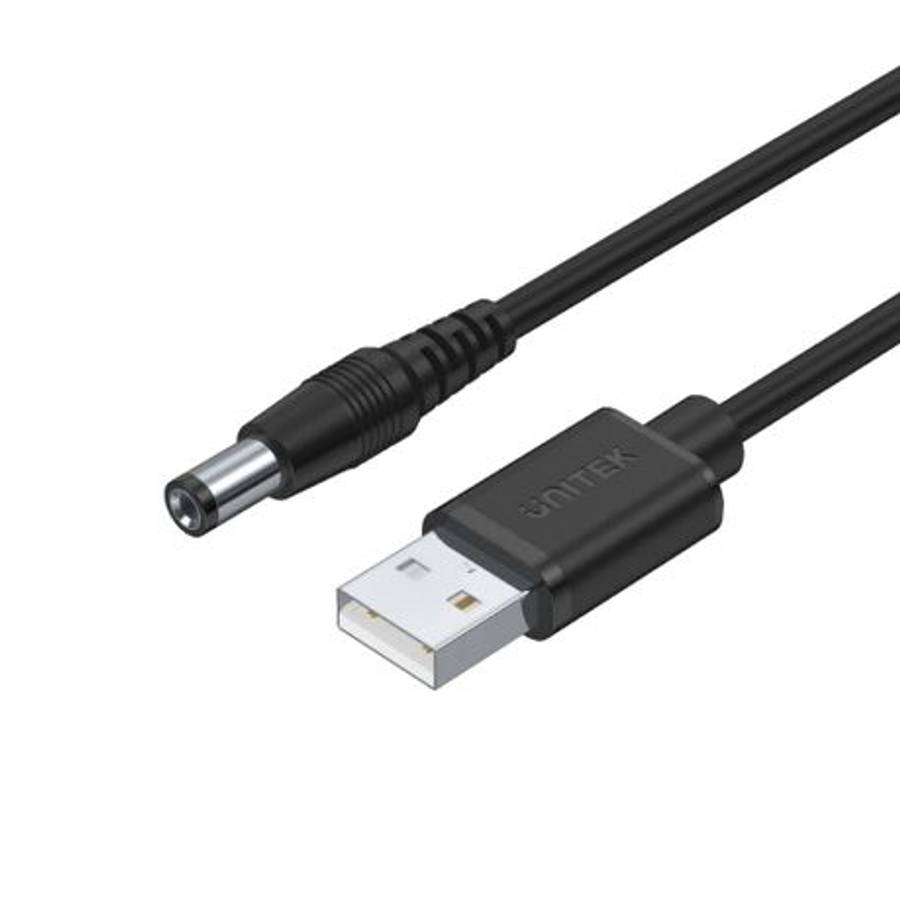 Unitek - USB to DC 5.5 Power Cord - Unitek - USB to DC 5.5 Power Cord
