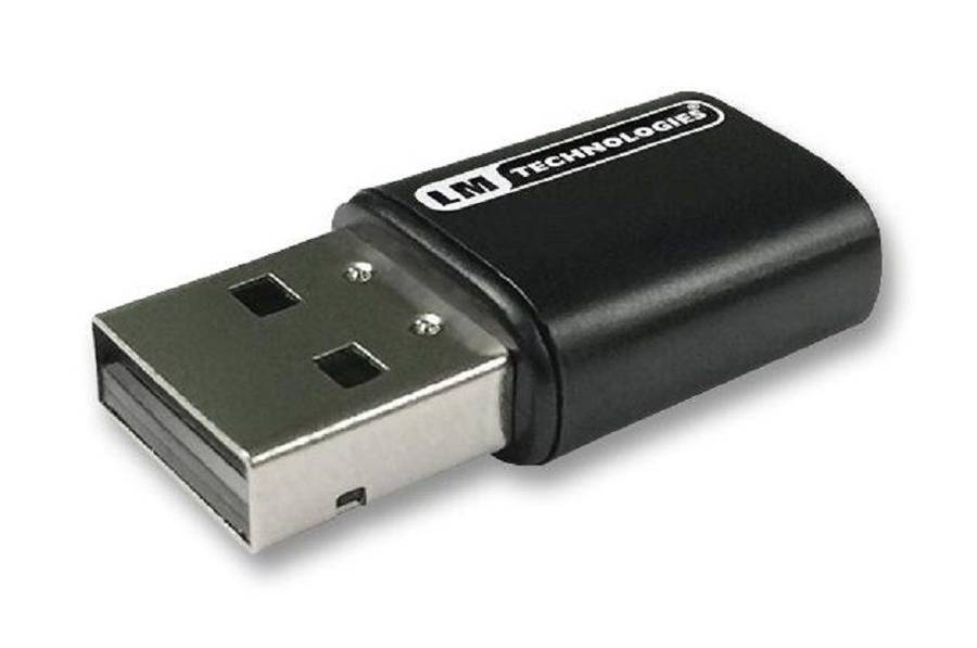 Lm Technologies (LM808-0403) WiFi 433 Mbps USB Adapter, 802.11ac