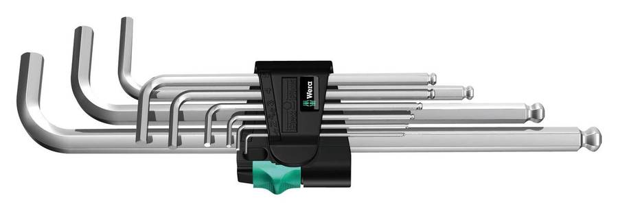 Wera (05022087001) Hex Key Set, Metric, 9 Piece