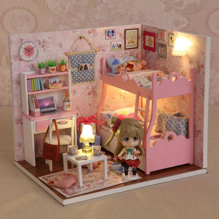CUTEROOM DIY Miniature House - Pink Blossom Age