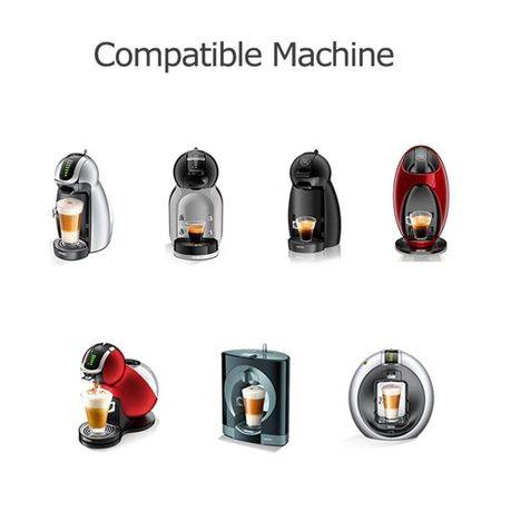 Coffee Pod Adapter for Nescafe Dolce Gusto with Nespresso Capsule Holder