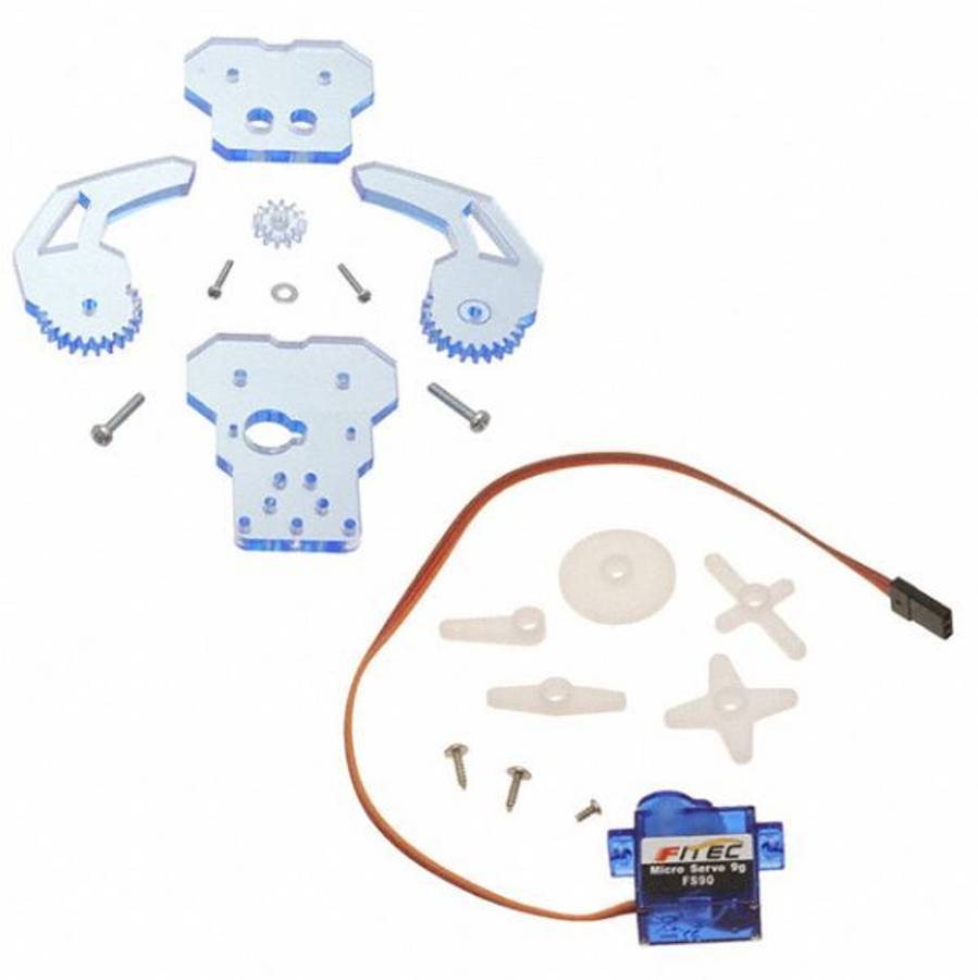 Kitronik (25104) Robotic Gripper Kit, Klaw MK2, 3 V to 6 V Supply