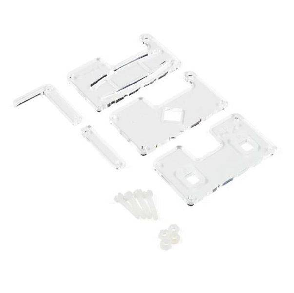 Kitronik (56102) Protective Case, Nylon, Clear, BBC micro:bit V1 & V2