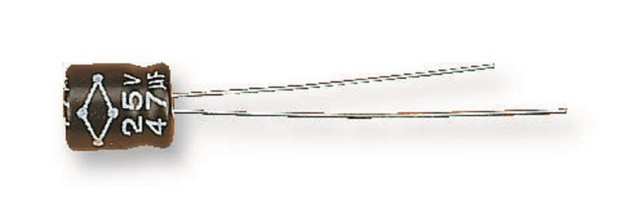 Multicomp Pro (MCMR35V476M6.3X7) Electrolytic Capacitor, 47 µF, 35 V