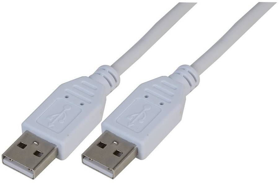 Pro Signal PSG91452 USB Cable, Type A Plug to Type A Plug, 2 m, 6.6 ft