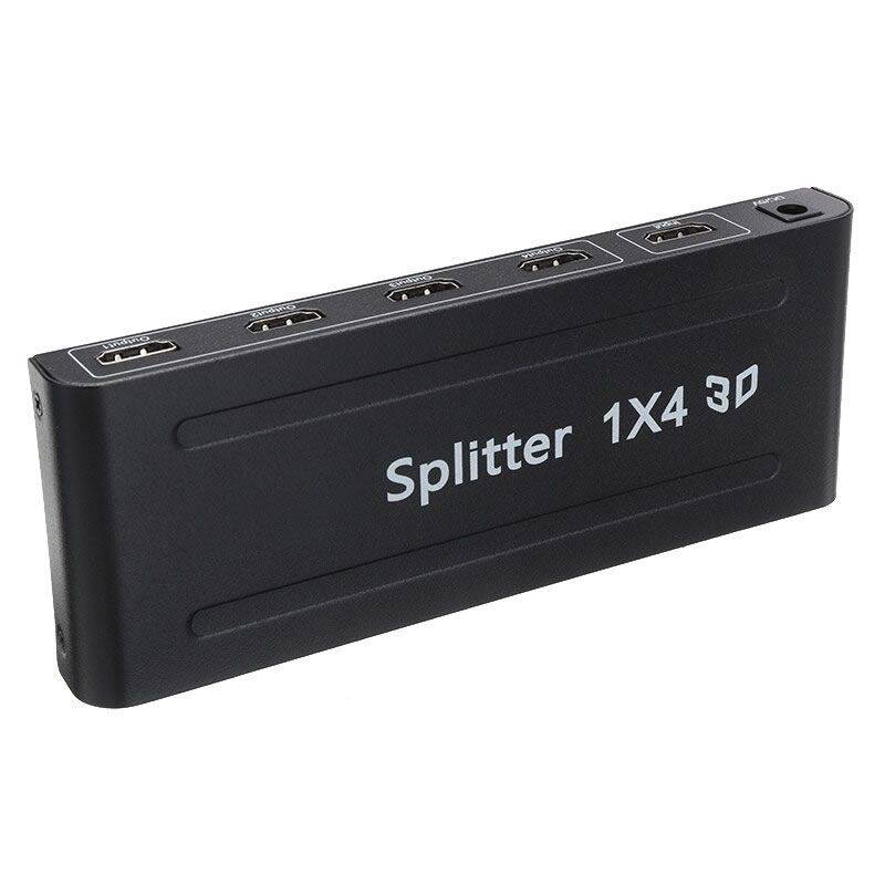 4K 1080P HDTV Splitter 1 x 4 3D Q-HD1400