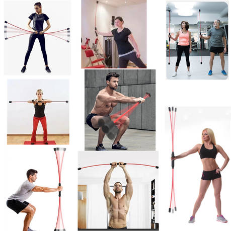 Arm Exercise Multi-Function Vibrator Cudgel Training Bouncy Bars Rod | Buy  Online in South Africa | takealot.com