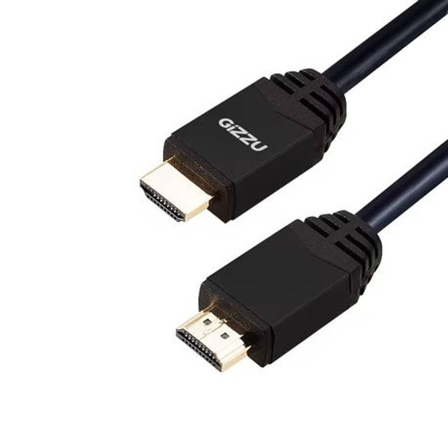 Gizzu - 4K HDMI 2.0 Cable 1.0m Poly - Gizzu - 4K HDMI 2.0 Cable 1.0m Poly