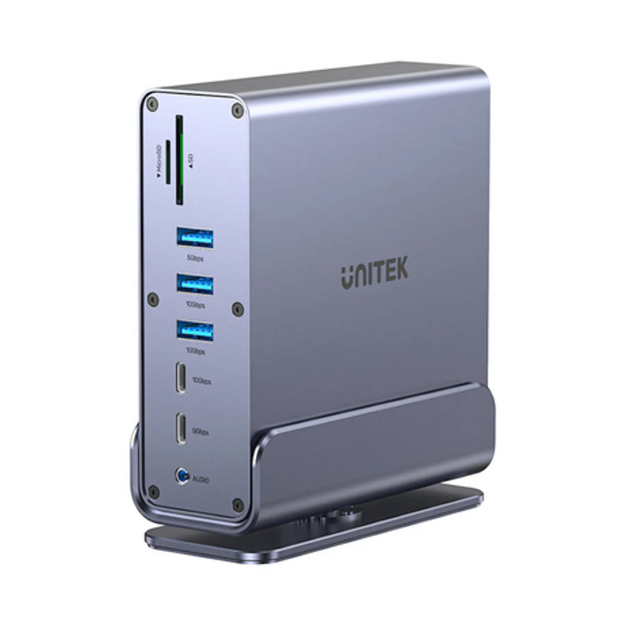 Unitek - 15in1 Triple 4K Universal Displaylink Port Replicator Supporting MST - Unitek - 15in1 Tr...