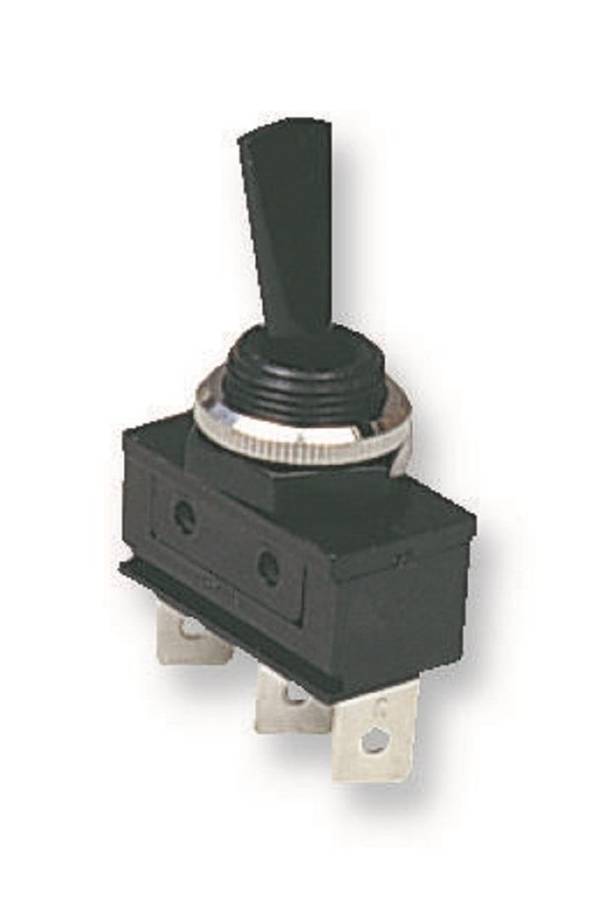 Arcolectric (C1720HOAAD) Toggle Switch, On-Off-On, SPDT, Non Illuminated