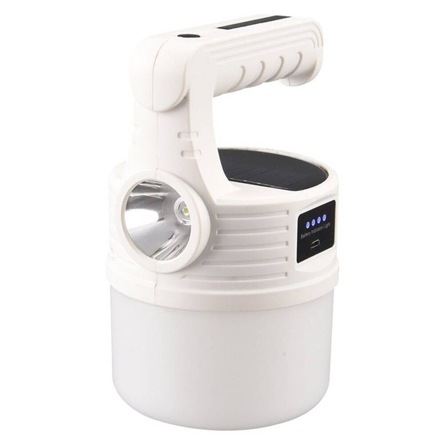 Portable emergency rechargeable lamp