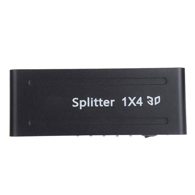 4K 1080P HDTV Splitter 1 x 4 3D Q-HD1400