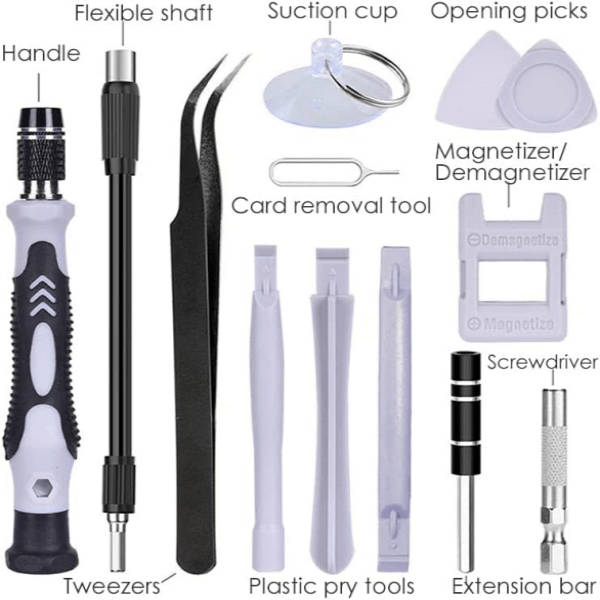 115 In 1 Set Nuts Bits  Multifunction Repair Tools