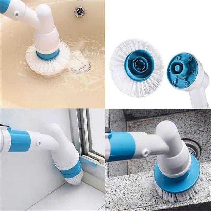 Rechargeable Electric Cleaning Brush with Attachments