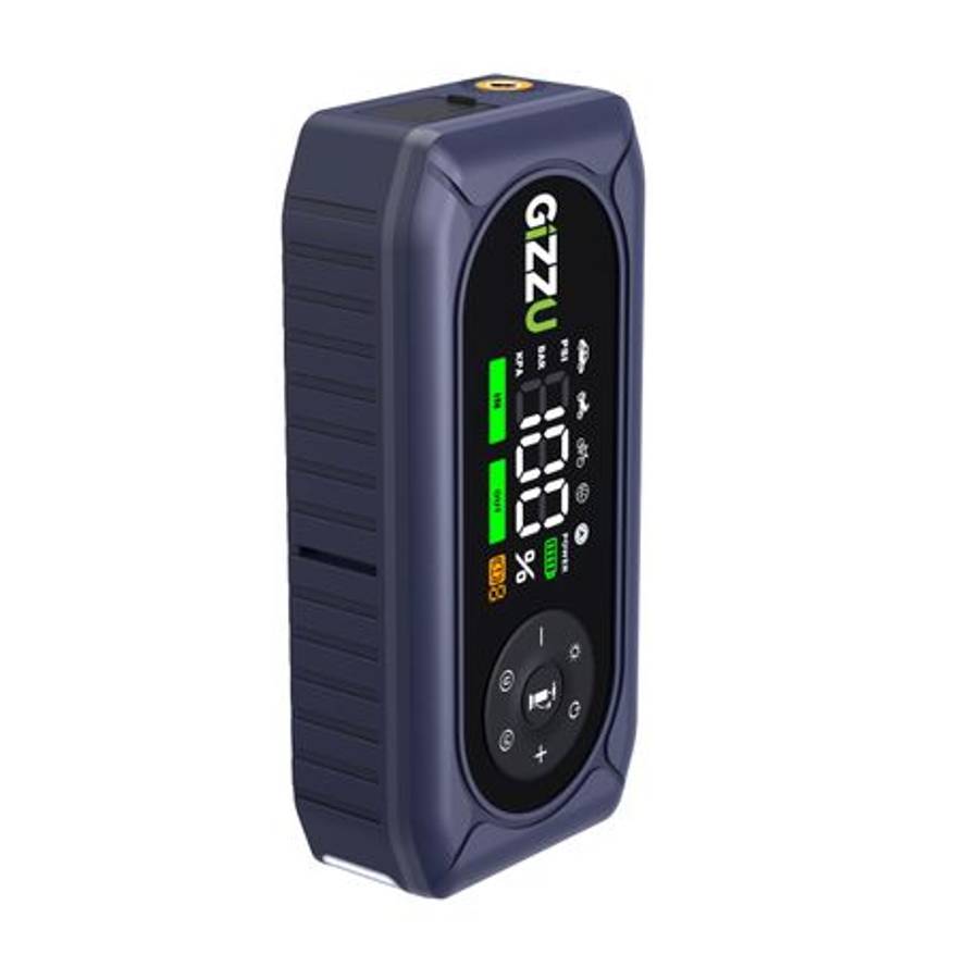Gizzu - 4-in-1 Jump Starter & Air Compressor - Gizzu - 4-in-1 Jump Starter & Air Compressor