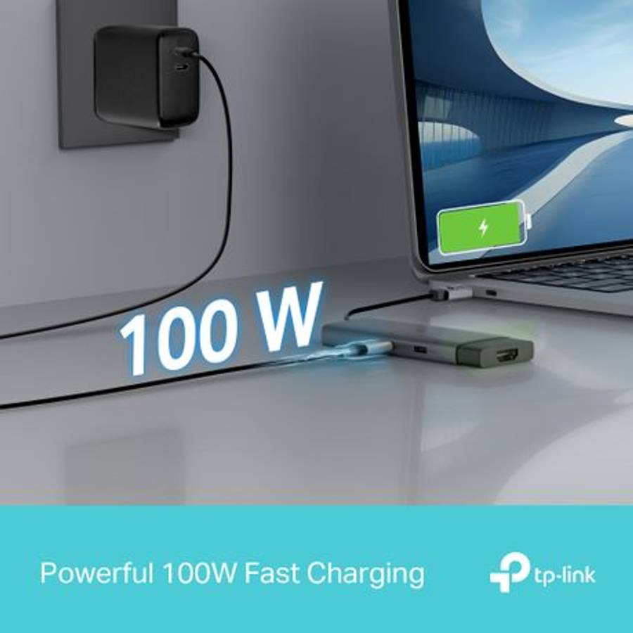 Tp-Link - UH5020C USB Type-C 5-in-1 Hub, 1xHDMI + 1xPD + 1xType-C + 2xType-A - Tp-Link - UH5020C ...