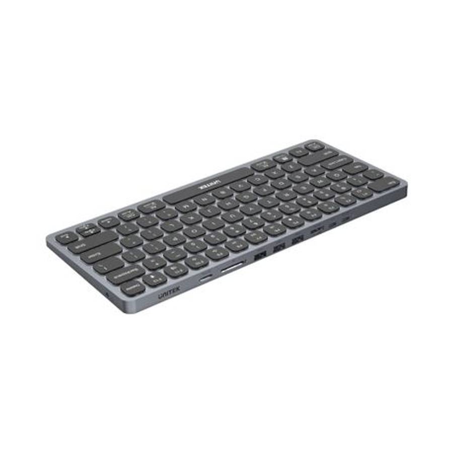 Unitek - 9-in-1 Usb Type-C Keyboard Port Replicator with 100w Power Delivery - Unitek - 9-in-1 Us...