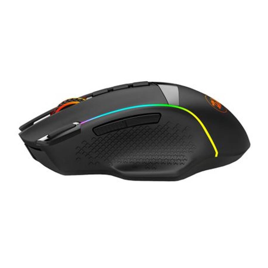 Redragon - M991 RGB PRO Enlightenment 26000 DPI Wireless Gaming Mouse - Black - Redragon - M991 R...