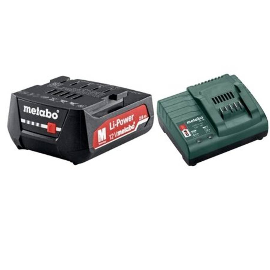 Metabo - Drill (Cordless) Screwdriver Powermaxx BS 12 (601036500) - Metabo - Drill (Cordless) Scr...