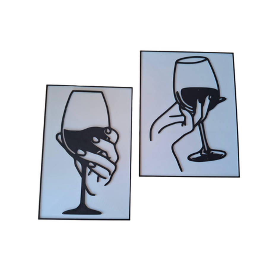 Wine Decorative Wall Art for Feature Spaces