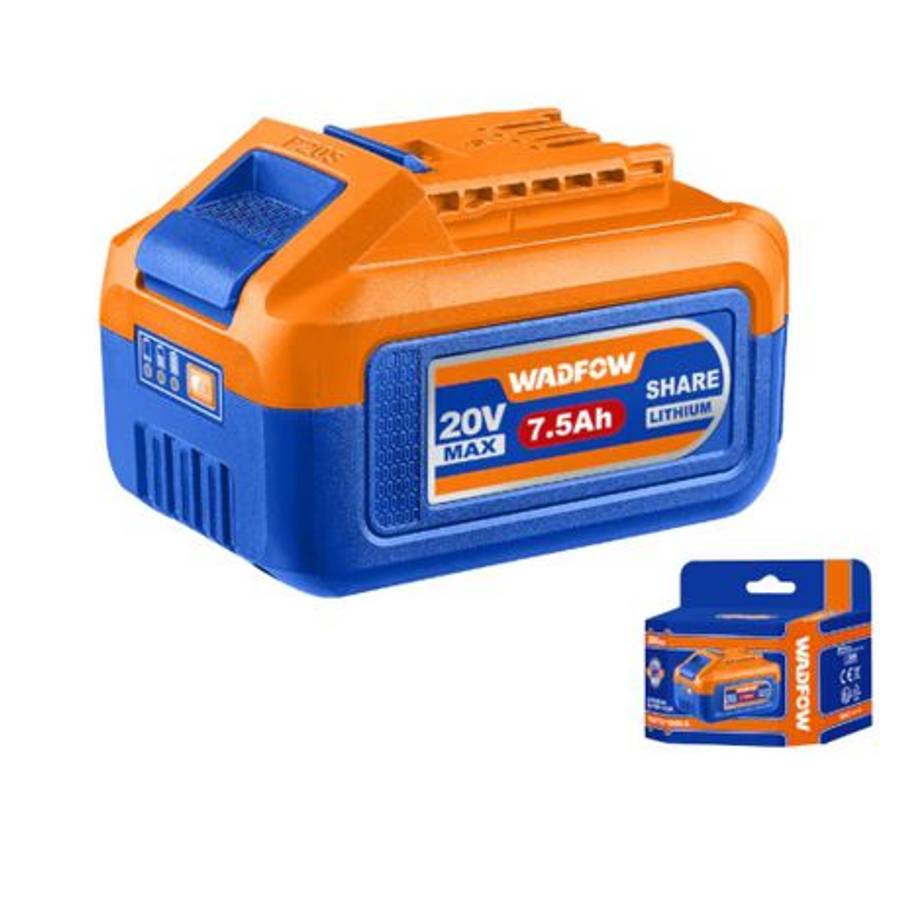 Wadfow - Lithium-Ion (20V) Battery Pack - 7.5Ah - Wadfow - Lithium-Ion (20V) Battery Pack - 7.5Ah