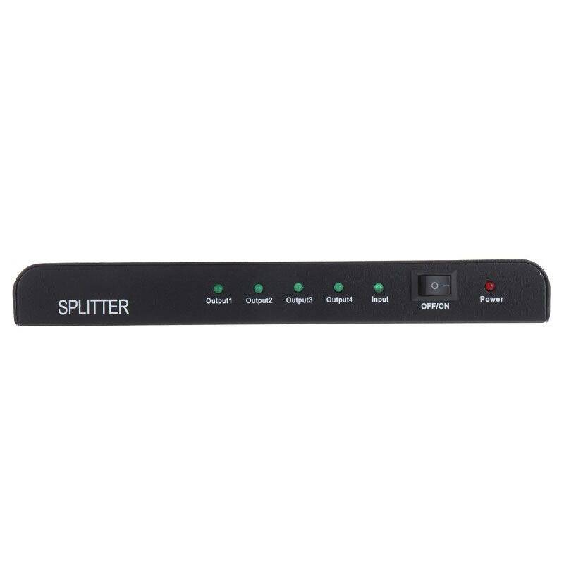 4K 1080P HDTV Splitter 1 x 4 3D Q-HD1400