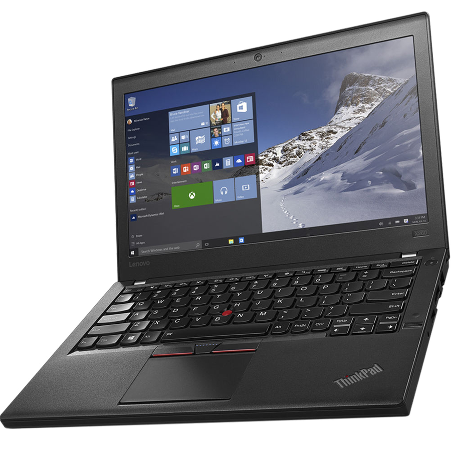 Lenovo ThinkPad X260 Laptop Intel i5 6th Gen - 8GB Ram & SSD (Refurbished)