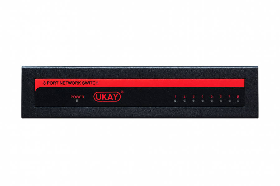 UKAY 8-Port 10/100mbps Desktop Switch Network Switch