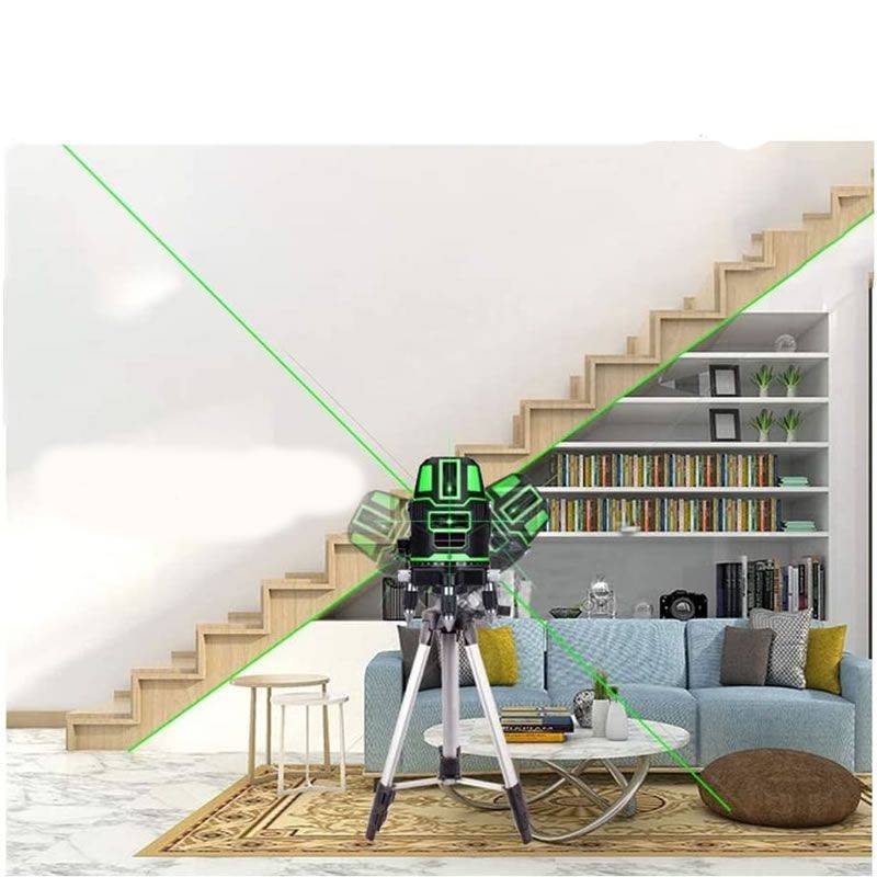 Andowl 5 Laser Level Line Self Leveling 3D Green Beam