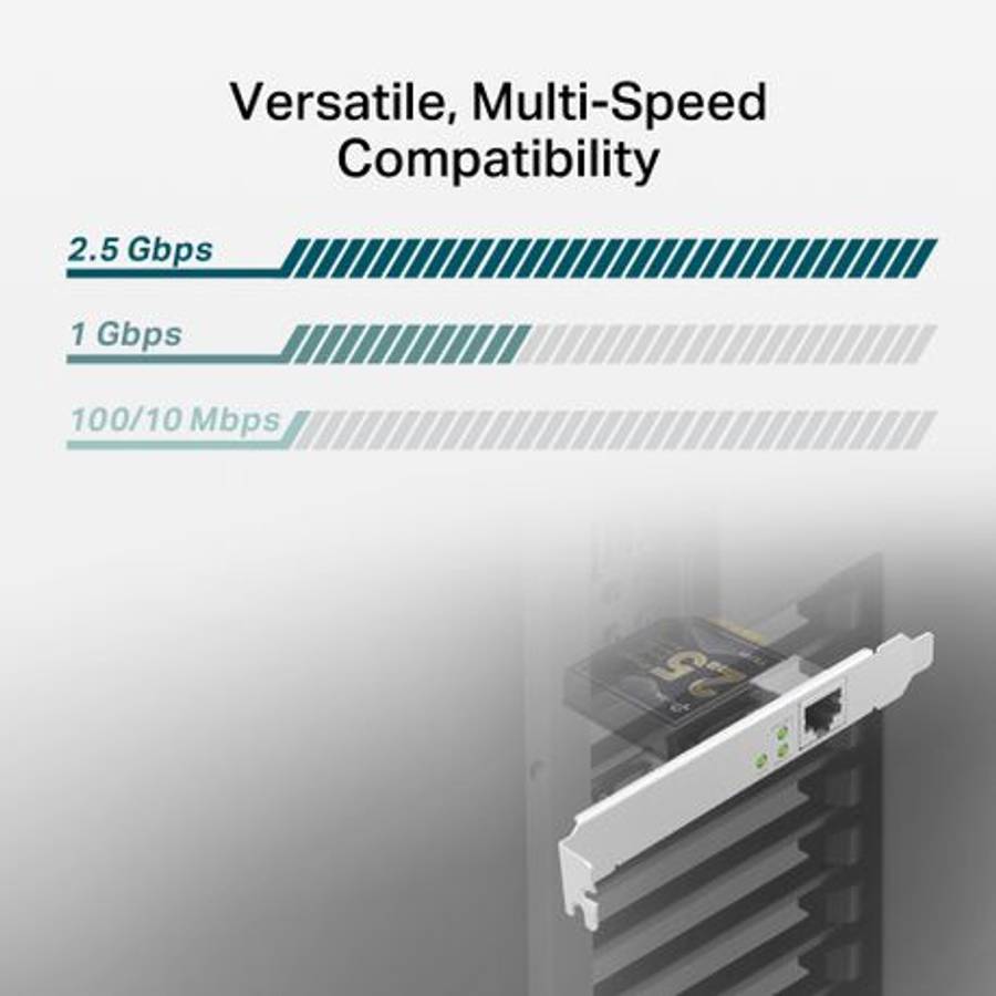 Tp-Link - TX201 2.5Gigabit PCIe Network Adapter - Tp-Link - TX201 2.5Gigabit PCIe Network Adapter