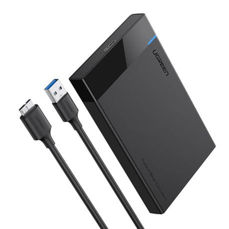 Ugreen - 2.5" SATA Hard Drive USB 3.0 Enclosure, Uasp, 6Gbps - Ugreen - 2.5" SATA Hard Drive USB ...