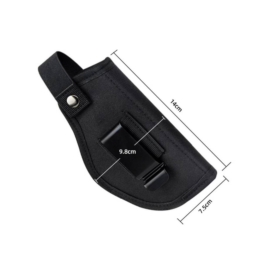 Tactical Ambidextrous Gun Holster Concealed Carry Holster Belt Metal Clip