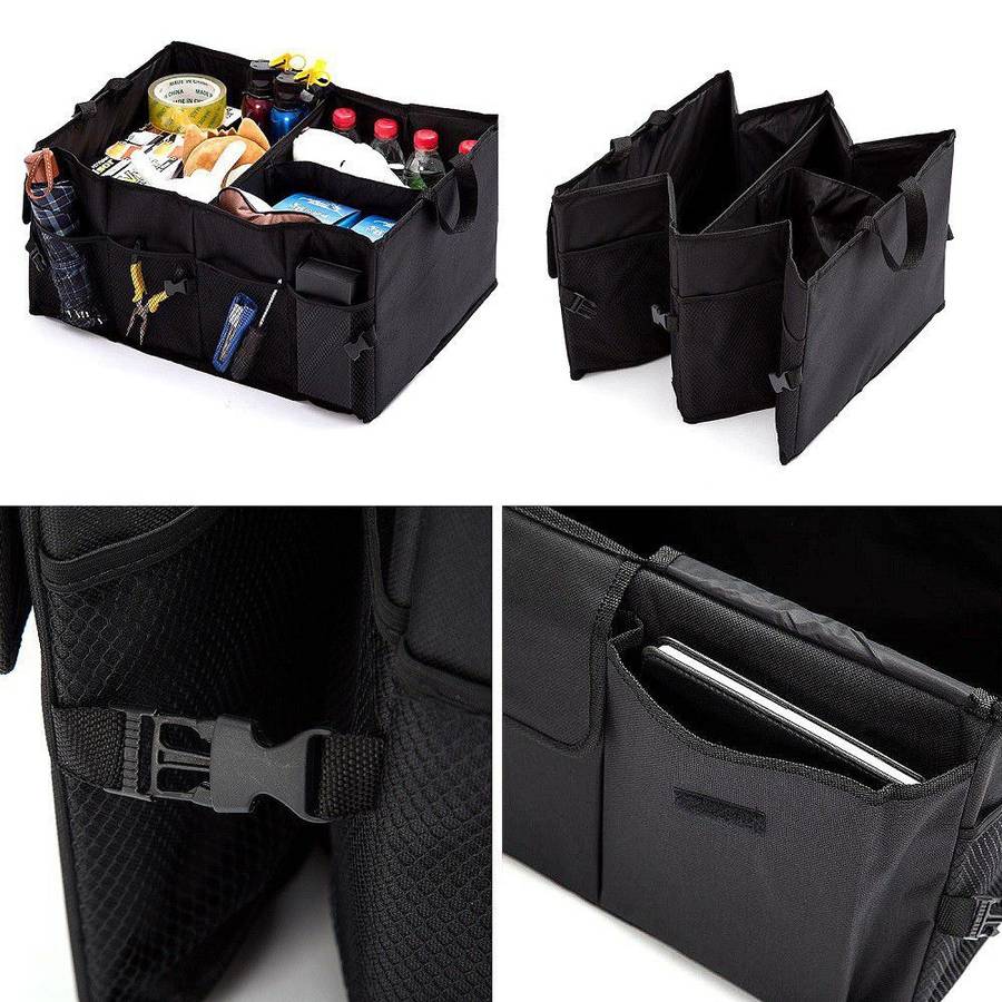 Multipurpose Folding Car Trunk Organizer Storage Box