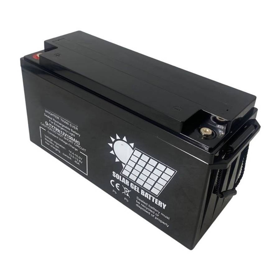 150AH 12V Sealed Rechargeable Solar Gel Battery