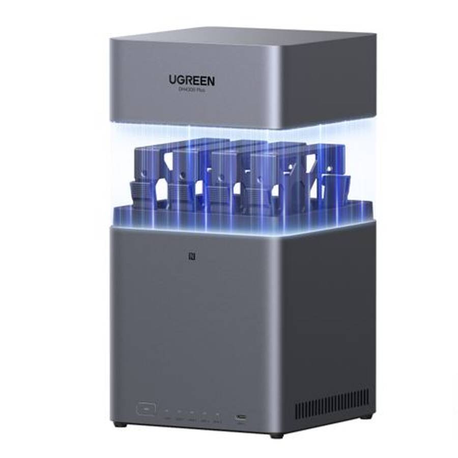 Ugreen - DH4300 PLUS 4-Bay NAS Storage (Diskless) - Ugreen - DH4300 PLUS 4-Bay NAS Storage (Diskl...