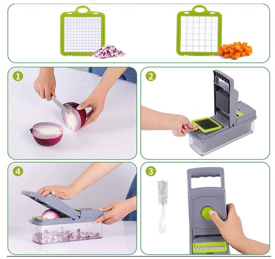 14 Pieces vegetable slicer