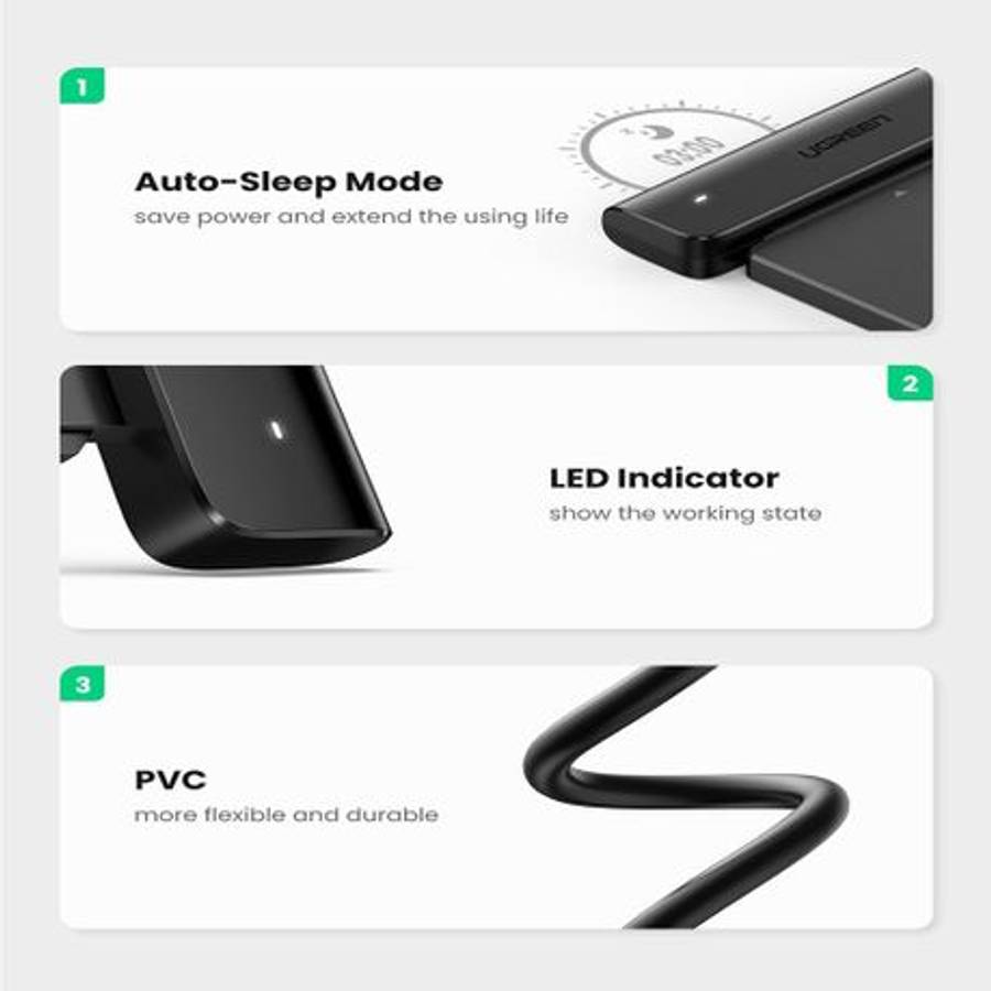 Ugreen - CM321 USB Type-C to 2.5" SATA HDD/SSD Converter Cable 5Gbps-Black - Ugreen - CM321 USB T...